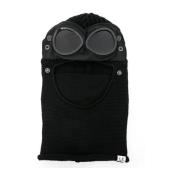 Sort Uld Goggle Balaclava Sweater