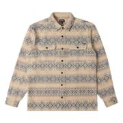 Offshore Jacquard Flannel Skjorte