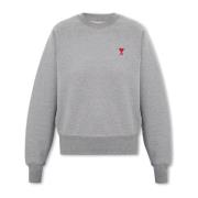 Sweatshirt med logo