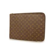 Pre-owned Canvas louis-vuitton-tasker