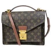 Pre-owned Canvas louis-vuitton-tasker