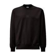 Sort Metropolis Logo Crew Neck Sweatshirt