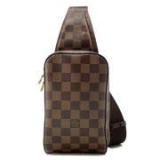 Pre-owned Canvas louis-vuitton-tasker