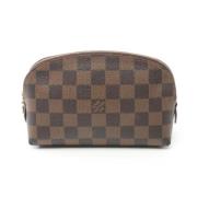 Pre-owned Coated canvas louis-vuitton-tasker