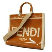 Pre-owned Stof fendi-tasker