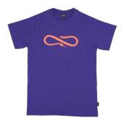 Logo Tee Violet Kortærmet T-shirt