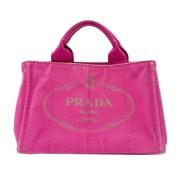 Pre-owned Canvas prada-tasker