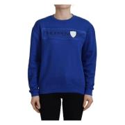 Bl Trykt Langrmet Sweater