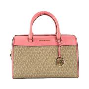 Tea Rose Signature Duffle Crossbody Taske