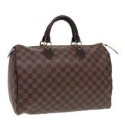 Pre-owned Canvas louis-vuitton-tasker