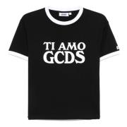 Sort Ti Amo T-shirt til kvinder