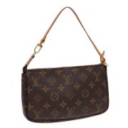 Pre-owned Canvas louis-vuitton-tasker