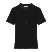 Pointelle polo shirt regular