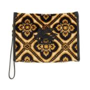 Paisley Blend Clutch