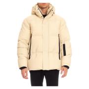 Moderne Oversize Beige Frakke