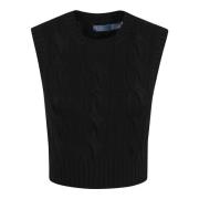 Sort Sweater Kvinders Mode AW24