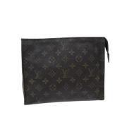 Pre-owned Coated canvas louis-vuitton-tasker