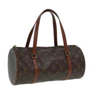 Pre-owned Canvas louis-vuitton-tasker