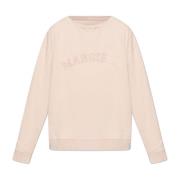 Sweatshirt med vintage effekt