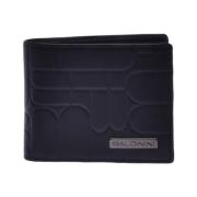 Wallet in taupe quilted leather with monogram