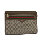 Pre-owned Canvas gucci-tasker