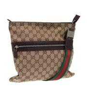 Pre-owned Canvas gucci-tasker