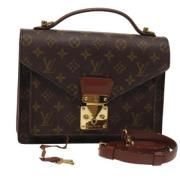 Pre-owned Canvas louis-vuitton-tasker