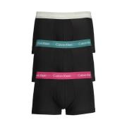 Sort Bomuld Boxershorts Pakke