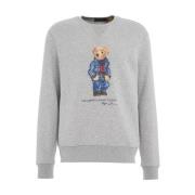 Sweater med teddy print