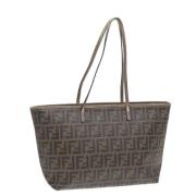 Pre-owned Canvas fendi-tasker