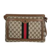 Pre-owned Coated canvas gucci-tasker