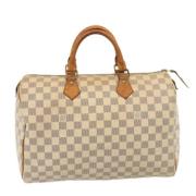 Pre-owned Canvas louis-vuitton-tasker