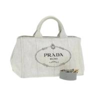 Pre-owned Canvas prada-tasker