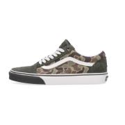 Grape Leaf Lavtop Sneaker med Flammer