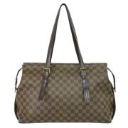 Pre-owned Canvas louis-vuitton-tasker