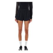 Sorte løbeshorts AW24