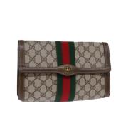 Pre-owned Canvas gucci-tasker