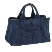 Pre-owned Canvas prada-tasker