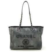 Pre-owned Canvas chanel-tasker