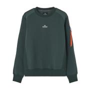 Grøn Logo Sweater