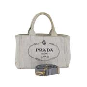 Pre-owned Canvas prada-tasker