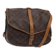 Pre-owned Canvas louis-vuitton-tasker