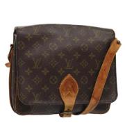 Pre-owned Canvas louis-vuitton-tasker