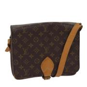 Pre-owned Canvas louis-vuitton-tasker