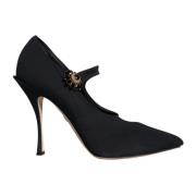 Sort Krystal Mary Jane Pumps