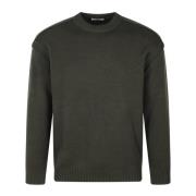 Uldblandet Crew-Neck Sweater