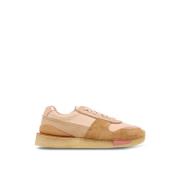 Lys Tan Suede Sneakers