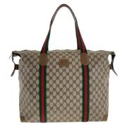 Pre-owned Canvas gucci-tasker