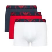 Multifarvet Bomuld Stræk Boxershorts