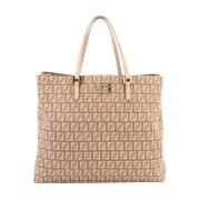 Pre-owned Canvas fendi-tasker